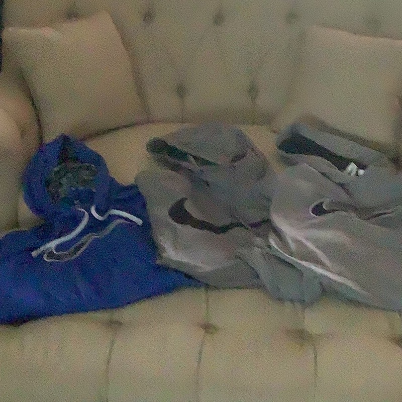 Nike Hoodies, Worn Once, In Excellent Condition. Non Smoking Home. Xxl Three